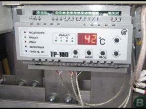 Подключение и настройка цифрового температурного реле ТР-100