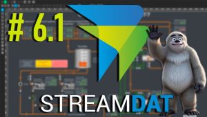 StreamDat. Урок 6.1. Динамика и реакции: резервуар и насос