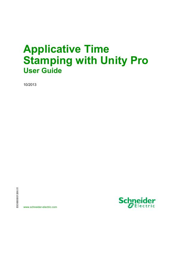 Первая страница: SCHNEIDER ELECTRIC. Документация по среде программирования Unity Pro. Часть 1